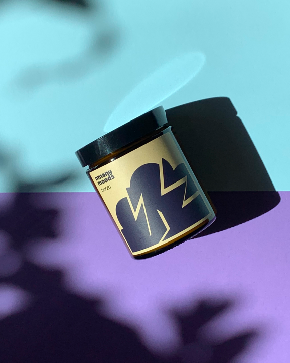 świeca sojowa o zapachu szałwii