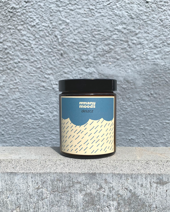 naturalna świeczka sojowa o spokojnym miękkim zapachu