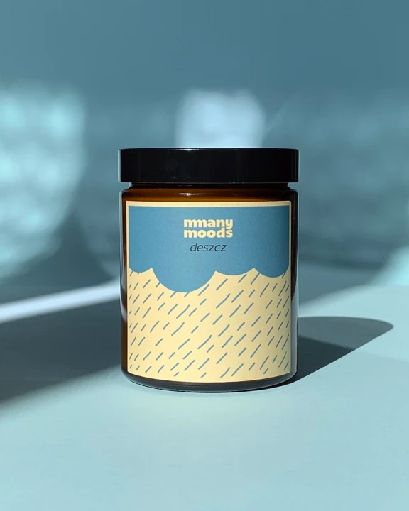 naturalna świeczka sojowa łagodząca