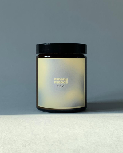 świeca sojowa o zapachu tabaki i wanilii